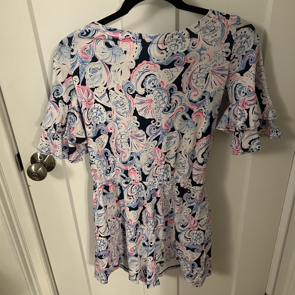 Lilly Pulitzer Cotton Romper - Size S - Picture 1 of 6